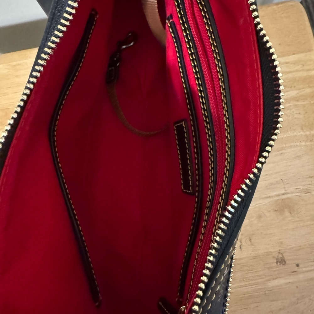 Dooney & Bourke Multicolor Logo Shoulder Bag - Picture 9 of 11